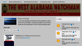 What Westalabamawatchman.com website looked like in 2016 (7 years ago)