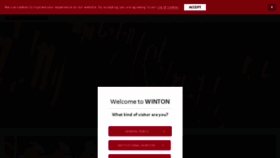What Wintoncapital.com website looked like in 2016 (7 years ago)