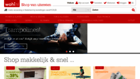 What Wohi.nl website looked like in 2016 (7 years ago)