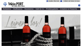 What Wein-port.de website looked like in 2016 (7 years ago)
