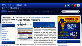 What Webtrafficrealities.com website looked like in 2016 (7 years ago)