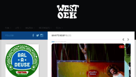 What Westoek.be website looked like in 2016 (7 years ago)