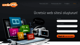What Webnode.com.tr website looked like in 2016 (8 years ago)
