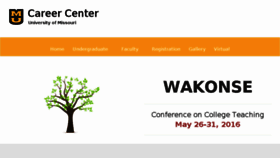 What Wakonse.org website looked like in 2016 (7 years ago)