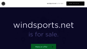 What Windsports.net website looked like in 2016 (7 years ago)