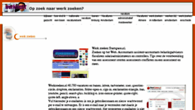 What Werktecht.nl website looked like in 2016 (7 years ago)