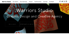 What Warriorsstudio.com website looked like in 2016 (7 years ago)