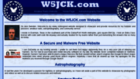 What W5jck.com website looked like in 2016 (7 years ago)