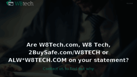 What W8tech.com website looked like in 2016 (7 years ago)