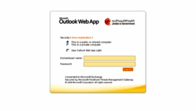 What Webmail.gov.jo website looked like in 2016 (7 years ago)