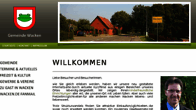 What Wacken.de website looked like in 2016 (7 years ago)
