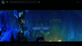 What Wildstarlogs.com website looked like in 2016 (7 years ago)