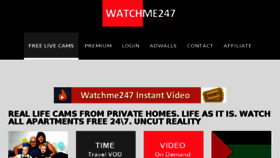 What Watchme247.org website looked like in 2016 (7 years ago)