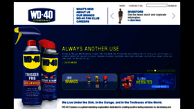 What Wd40company.com website looked like in 2016 (7 years ago)