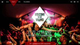 What Welcometothevillage.nl website looked like in 2016 (7 years ago)