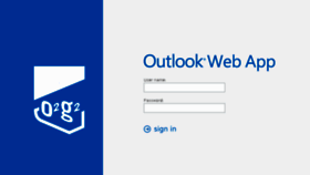 What Webmail.o2g2.nl website looked like in 2016 (8 years ago)