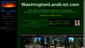 What Washingtonlandlist.com website looked like in 2016 (7 years ago)