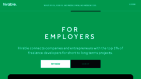 What Wearehirable.com website looked like in 2016 (7 years ago)