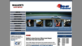 What Wallicksauto.com website looked like in 2016 (9 years ago)