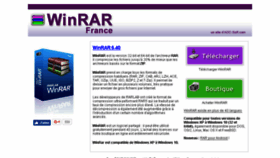 What Winrar-france.fr website looked like in 2016 (7 years ago)