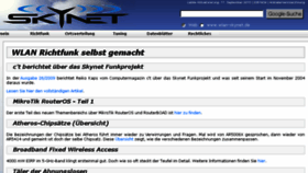 What Wlan-skynet.de website looked like in 2016 (7 years ago)