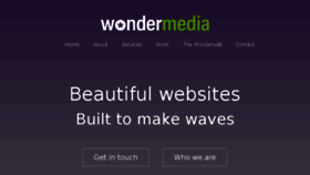 What Wondermedia.co.uk website looked like in 2016 (7 years ago)