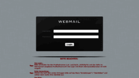 What Webmail.adventisten.at website looked like in 2016 (7 years ago)