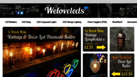 What Weloveleds.co.uk website looked like in 2016 (7 years ago)