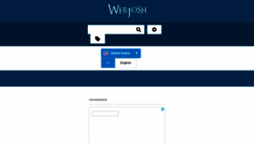 What Webjosh.com website looked like in 2016 (7 years ago)