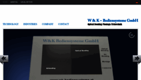 What Wk-bediensysteme.at website looked like in 2016 (7 years ago)
