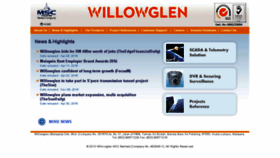 What Willowglen.com.my website looked like in 2016 (7 years ago)