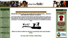 What Whatthefolk.net website looked like in 2016 (7 years ago)