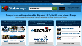 What Worknorway.se website looked like in 2016 (7 years ago)