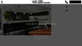 What Wbhomes.com.au website looked like in 2016 (7 years ago)