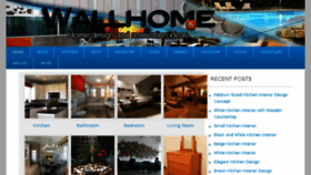 What Wallhome.net website looked like in 2016 (7 years ago)