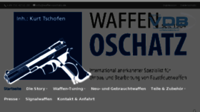What Waffen-oschatz.de website looked like in 2016 (7 years ago)