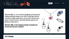 What Wheelerjewelry.com website looked like in 2016 (7 years ago)