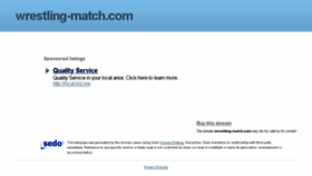 What Wrestling-match.com website looked like in 2016 (7 years ago)
