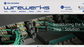 What Wirewerks.com website looked like in 2016 (8 years ago)