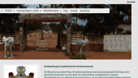 What Westafrika.de website looked like in 2016 (7 years ago)