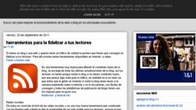 What Webstar.es website looked like in 2016 (7 years ago)