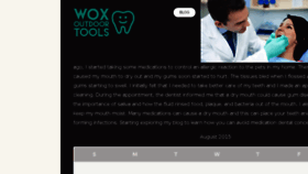 What Worxoutdoortools.com website looked like in 2016 (7 years ago)