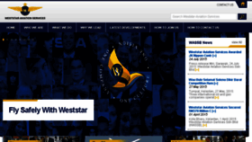What Weststar-aviation.aero website looked like in 2016 (7 years ago)