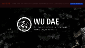 What Wudae.com website looked like in 2016 (7 years ago)