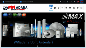 What Wifiadana.com website looked like in 2016 (7 years ago)