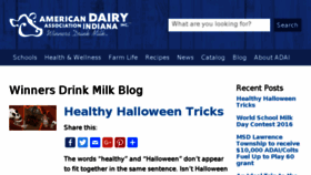 What Winnersdrinkmilkblog.com website looked like in 2016 (7 years ago)