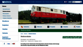 What Waldviertelbahn.at website looked like in 2016 (7 years ago)