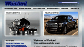 What Whitfordww.com website looked like in 2016 (7 years ago)