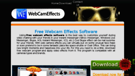 What Webcameffects.net website looked like in 2016 (7 years ago)