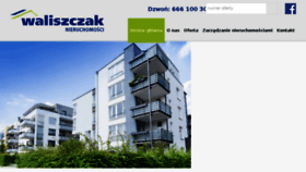 What Waliszczak.pl website looked like in 2016 (9 years ago)
